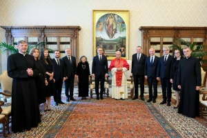 polska delegacja u papieża leona